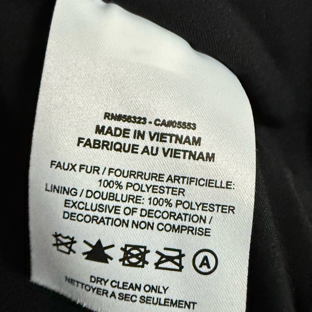 Nike Faux Fur Swoosh Jacket - Picture 7 of 7